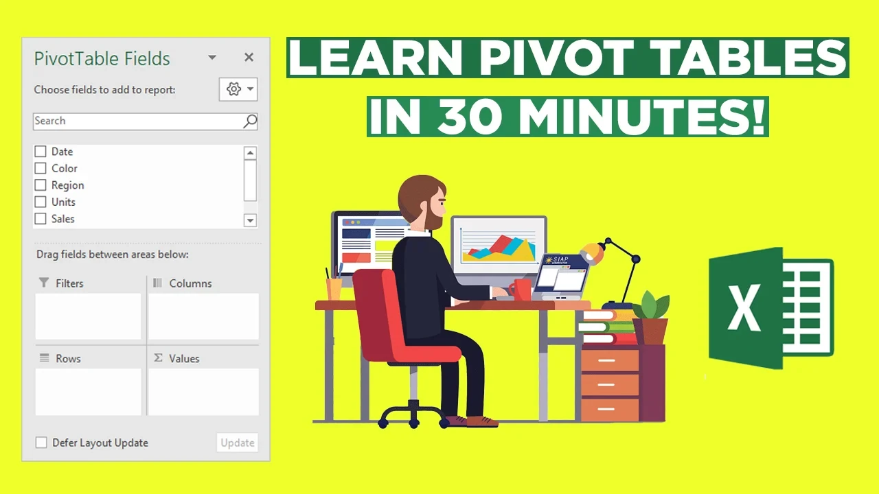 Excel Pivot Tables course